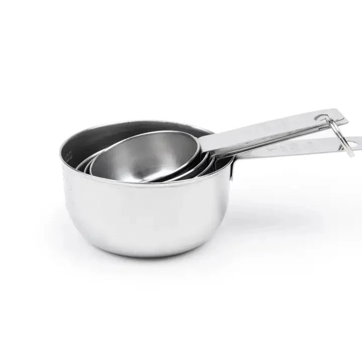 Fox Run Stainless Steel Measuring Cup Set, 4-Piece