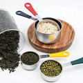 Fox Run Stainless Steel Measuring Cup Set, 4-Piece Color Set
