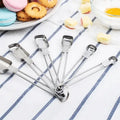 Fox Run Measuring Spoon Set, Stainless Steel, Set of 6