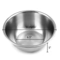 Fox Run Large Stainless Steel Mixing Bowl, 6.25-Quart