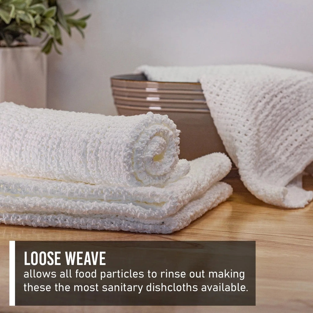Country Cottons Cotton Dishcloths - Set of 4